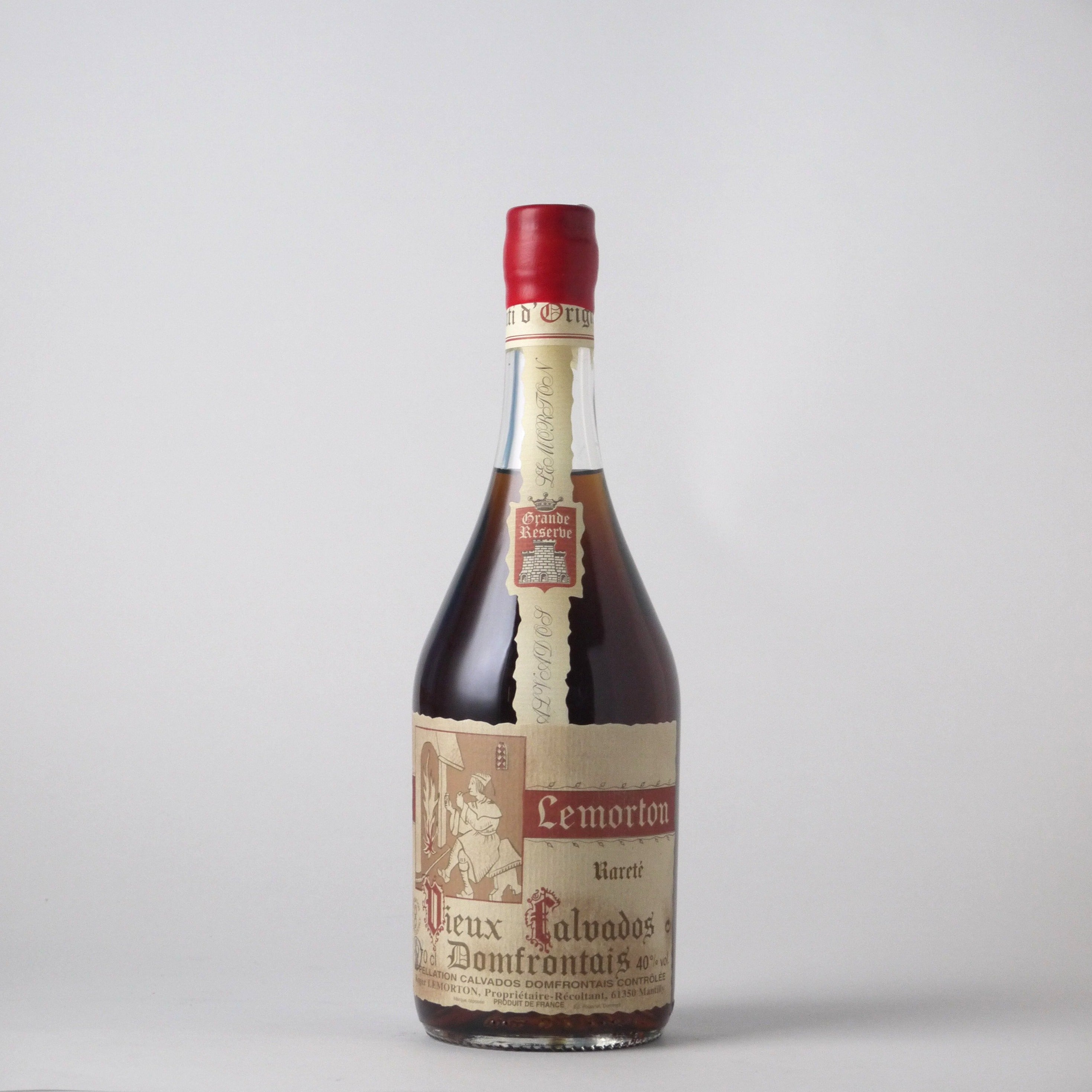 希少な古酒】ルモルトン ラルーテ カルヴァドス 1926年蒸留