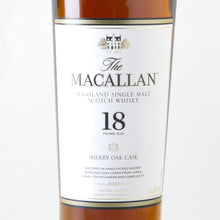 画像をギャラリービューアに読み込む, 【お一人様一点まで】ザ・マッカラン 18年 シェリーオーク【2022】※正規品