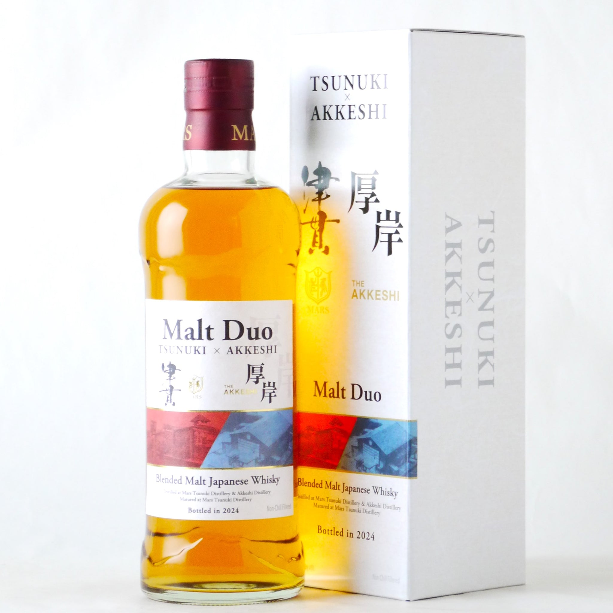 【新品未開封】MARS（マルス）津貫×厚岸 モルト デュオ 51％ 700ml 5487fafe72ecf4a6bc69bebcb4c6b9