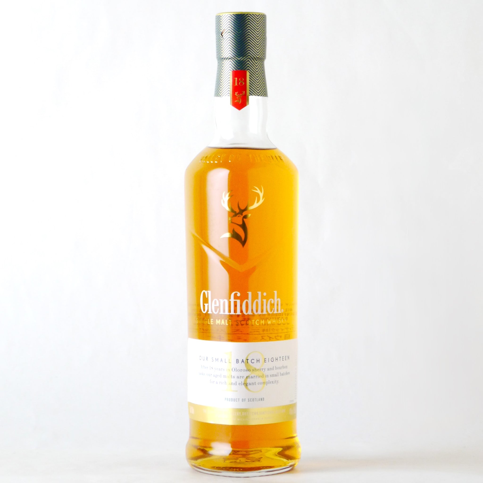 Glenfiddich ウイスキー18年 Whisky Glenfiddich 18YO + tuba - Dobre Flaszki