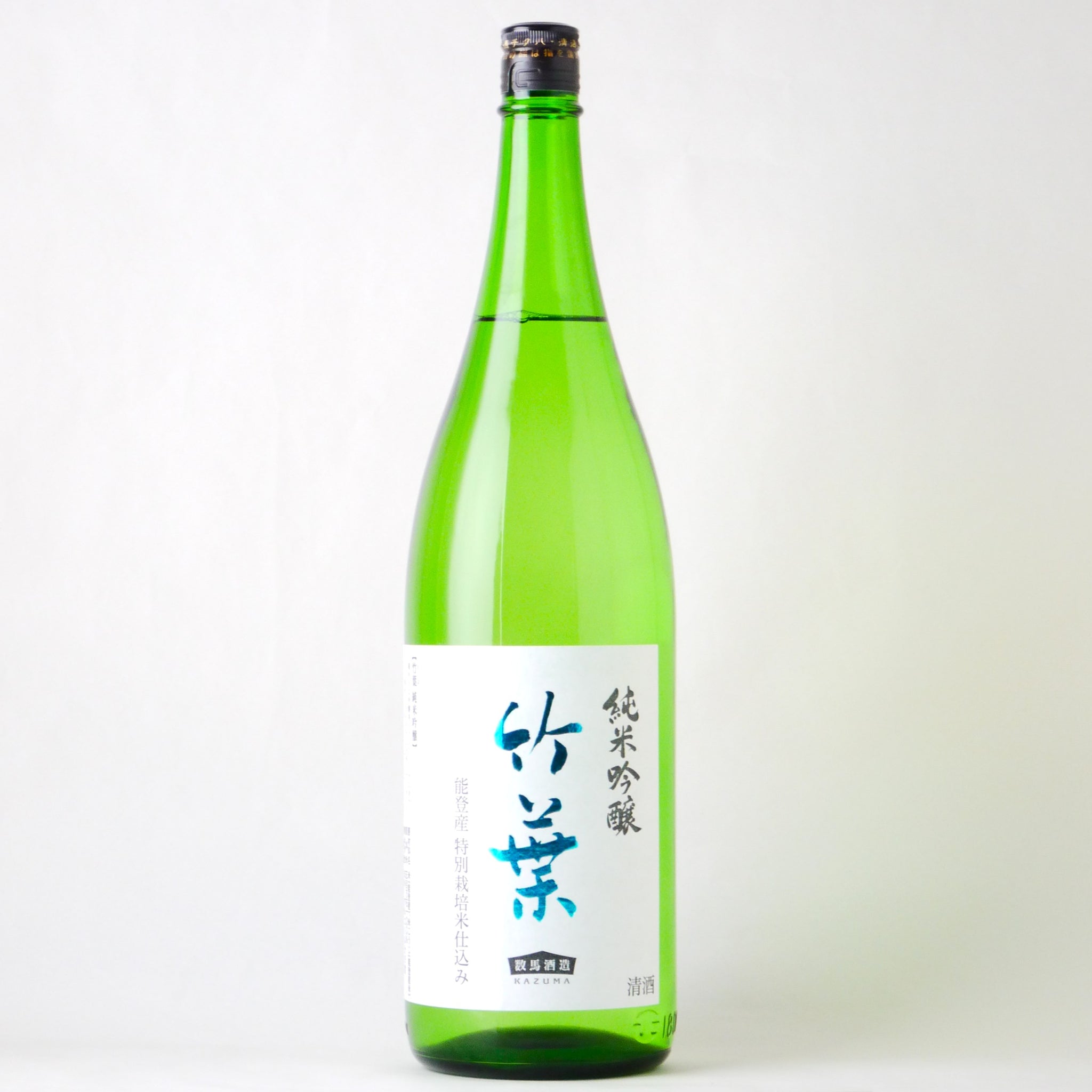 竹葉 純米大吟醸 百万石乃白40% - 数馬酒造株式会社