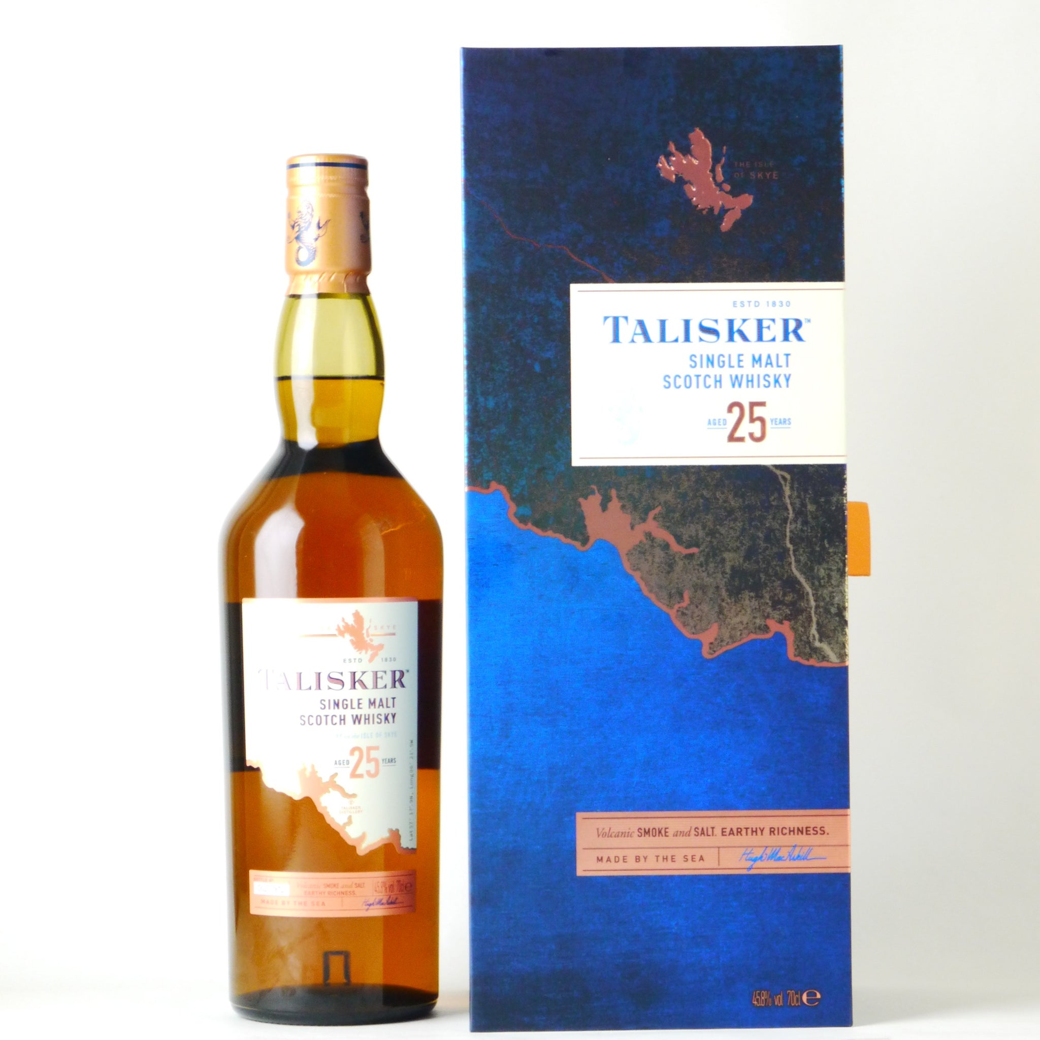 【高級】TALISKER 25年 シングルモルトスコッチウイスキー 700ml 楽天市場】【送料無料】ウイスキー・スコッチ スコッチ