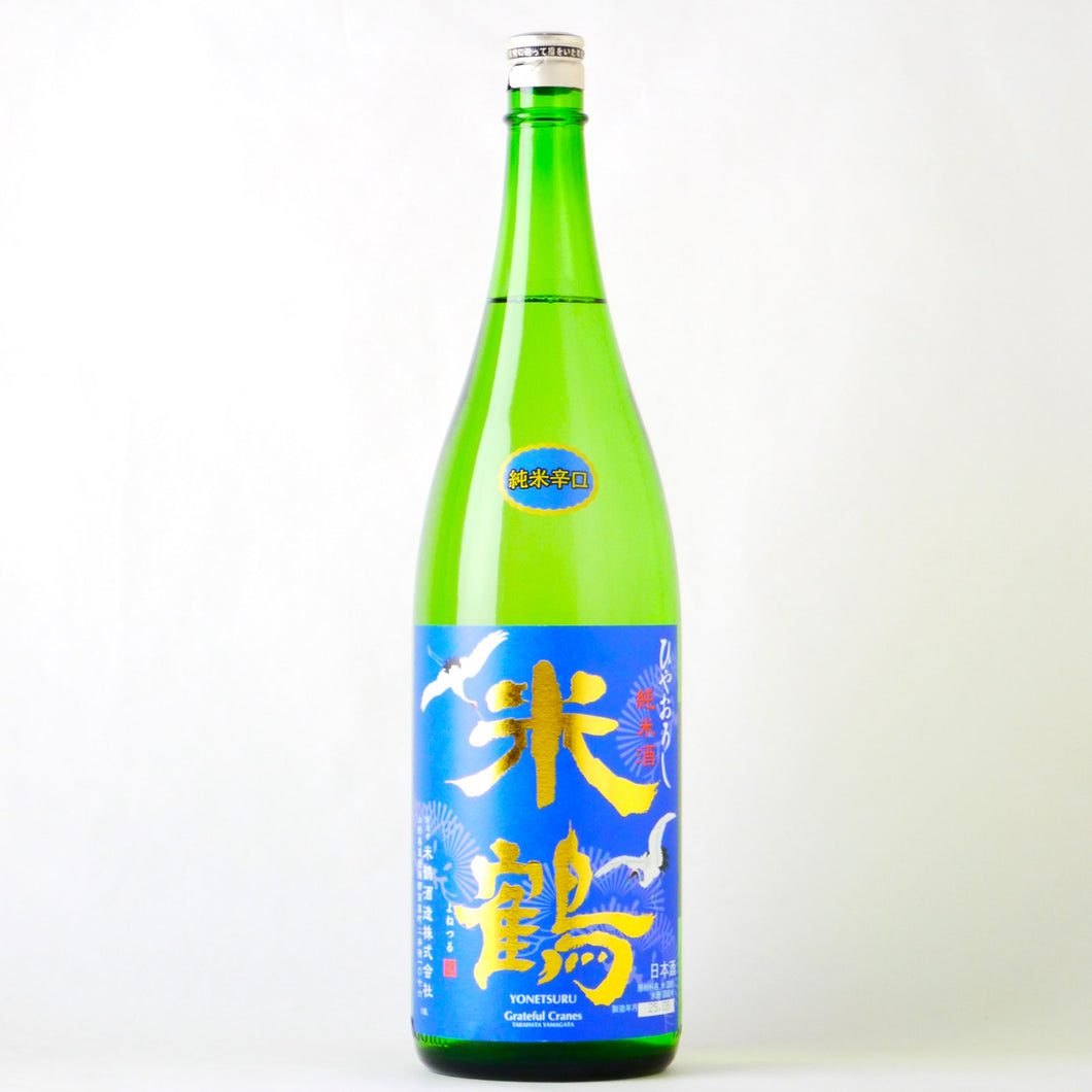 米鶴 純米辛口 ひやおろし 1800ml