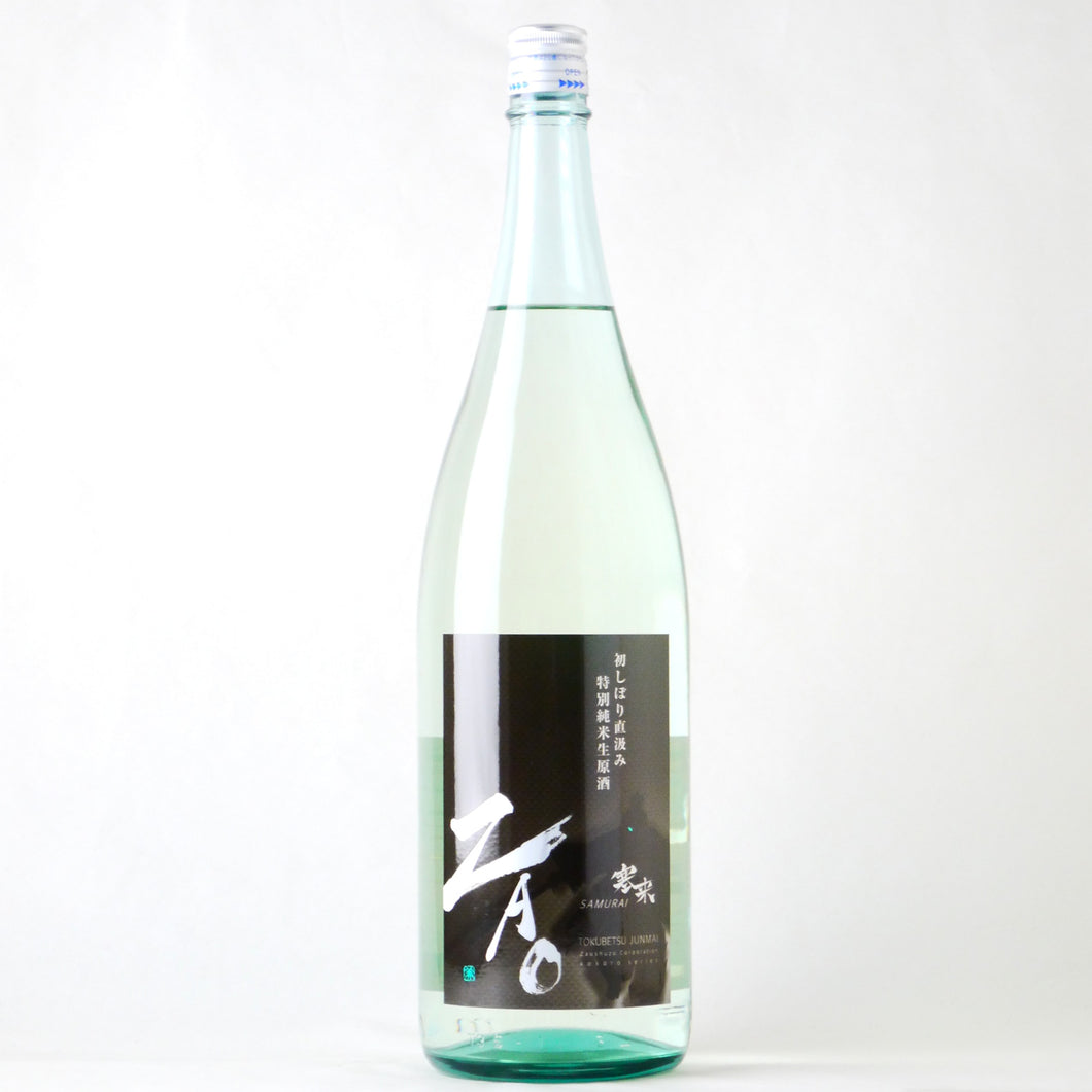 蔵王 初しぼり直汲み 特別純米生原酒『K』寒来 SAMURAI 1800ml