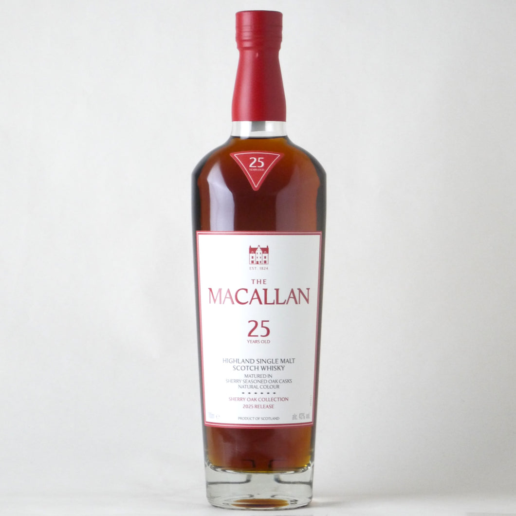 ザ・マッカラン シェリーオーク 25年 700ml – buzaemonオンラインストア