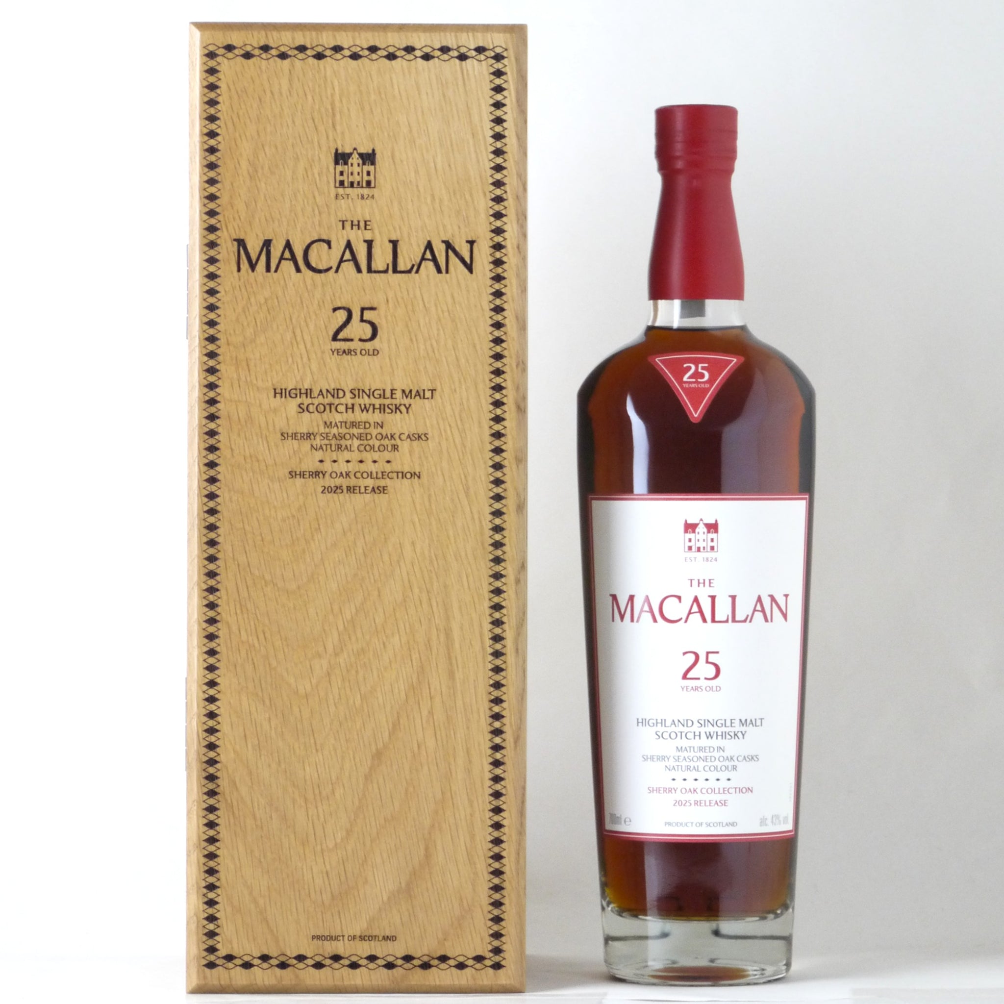 ザ・マッカラン シェリーオーク 25年 700ml – buzaemonオンラインストア