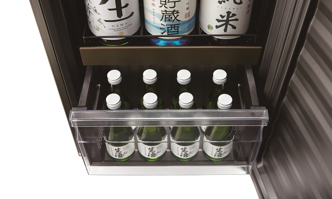 AQUA　日本酒セラー SAKE CABINET 品番：CSR-15H(K)